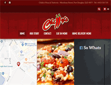 Tablet Screenshot of chillyspizza.com